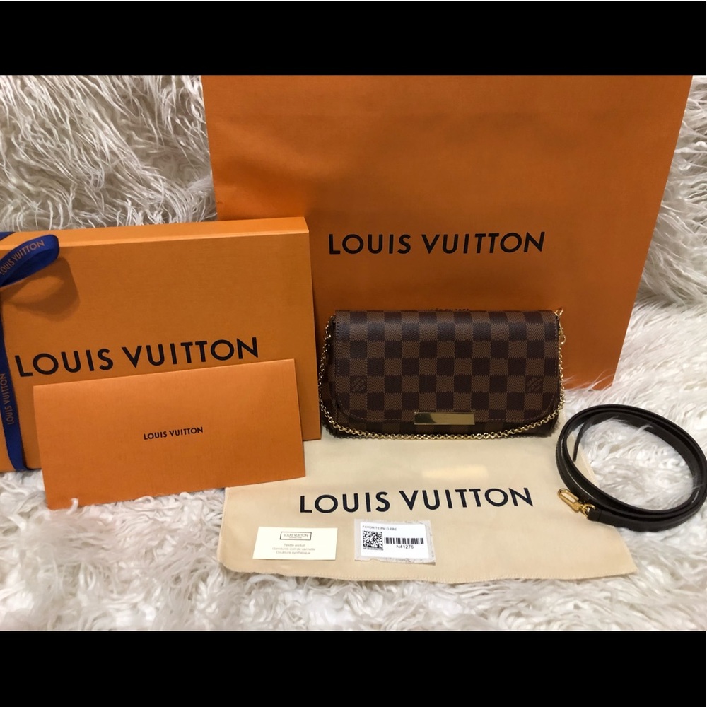 Louis Vuitton Favorite PM in Damier Ebene